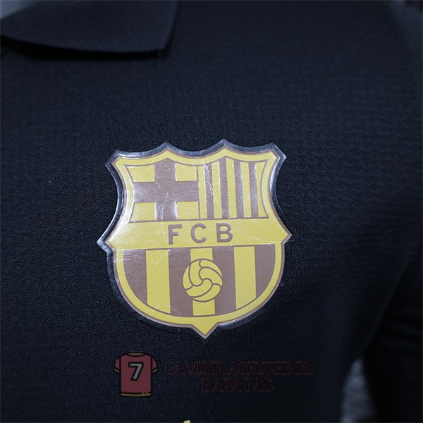 barcelona camisola edicao especial versao do jogador preta dourada lamine yamal 304 2024-2025 - Image 3