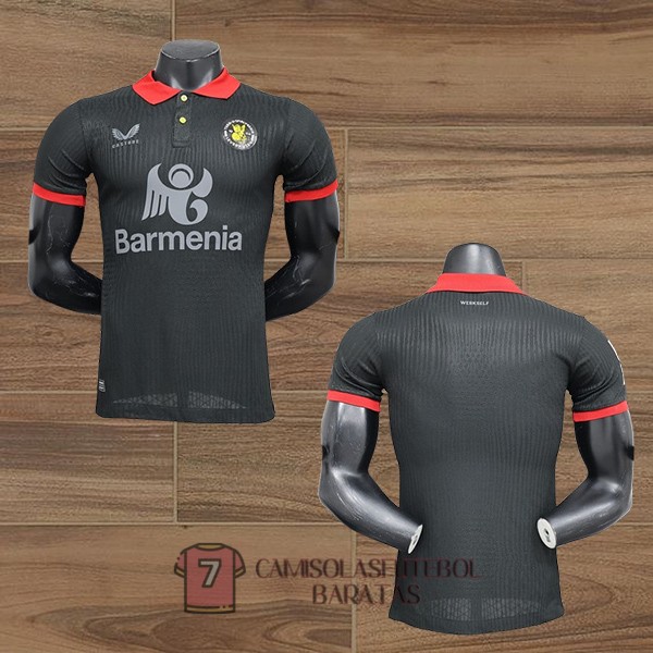 bayer leverkusen camisola edicao especial versao do jogador 120 edicao aniversario 2024-2025