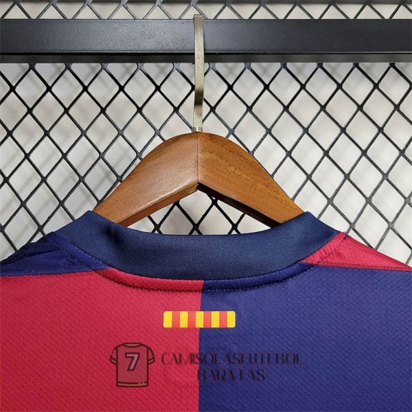 camisola barcelona crianca equipamento 2024-2025 edicao especial azul vermelho coldplay - Image 7
