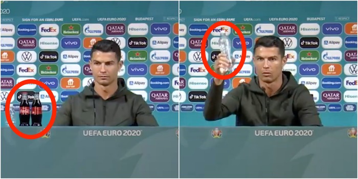 cristiano ronaldo coca cola