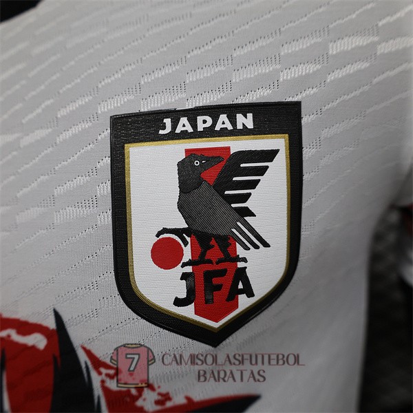 japao camisola edicao especial versao do jogador branca vermelho dragon ball 2024-2025 - Image 3