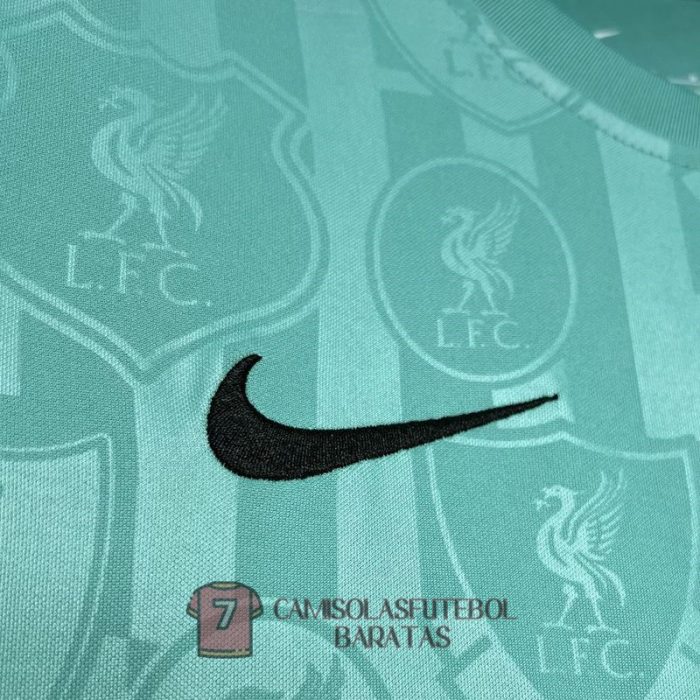 liverpool camisola treinament azul 2024-2025 - Image 2