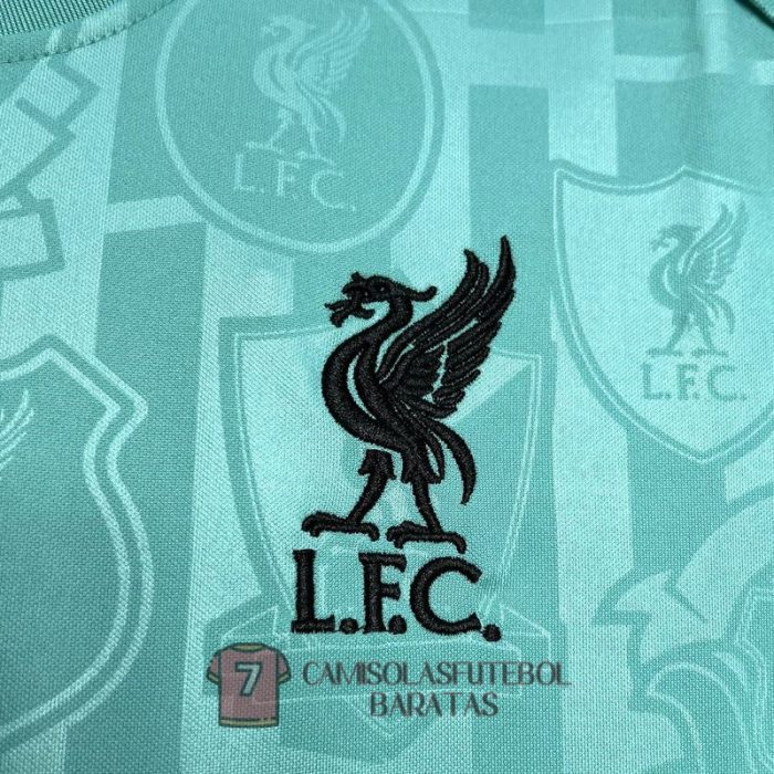 liverpool camisola treinament azul 2024-2025 - Image 3