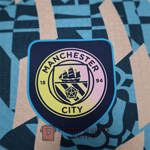manchester city camisola edicao especial versao do jogador azul azul escuro 2024-2025 - Image 5