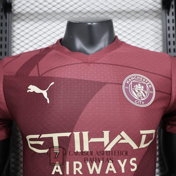 manchester city camisola terceiro versao do jogador 2024-2025 - Image 2