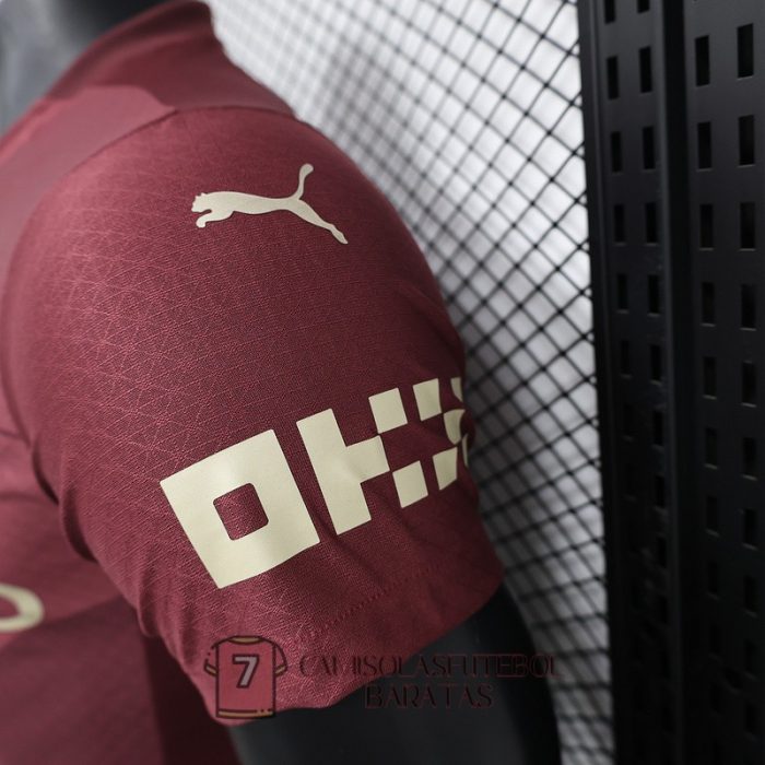 manchester city camisola terceiro versao do jogador 2024-2025 - Image 5