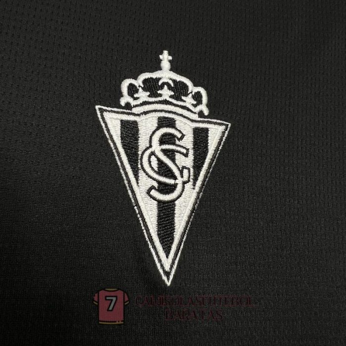 sporting gijon camisola alternativa 2024-2025 - Image 2