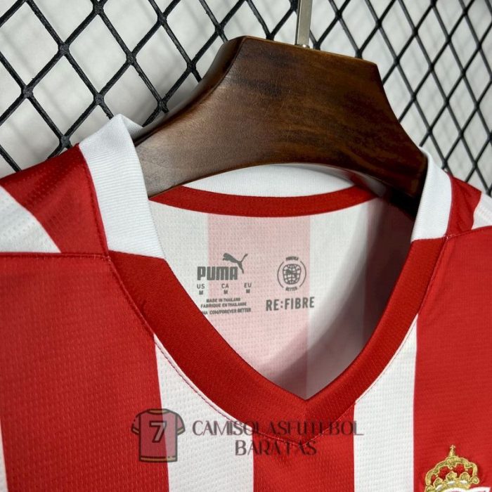 sporting gijon camisola primeira 2024-2025 - Image 2