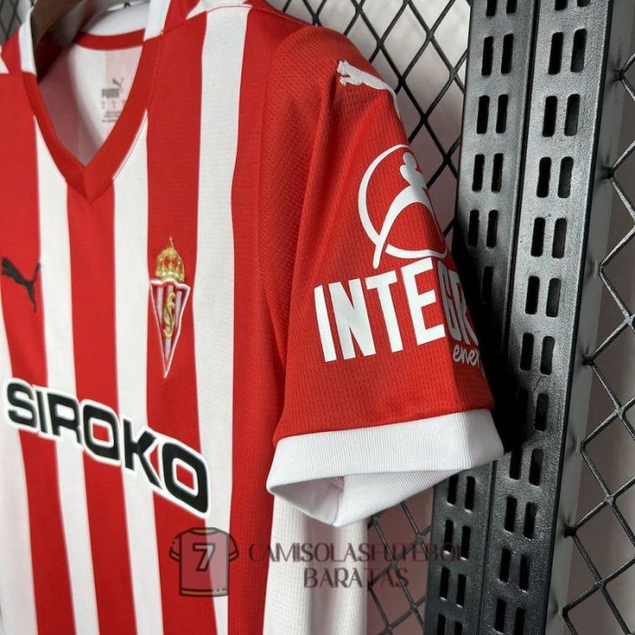 sporting gijon camisola primeira 2024-2025 - Image 4