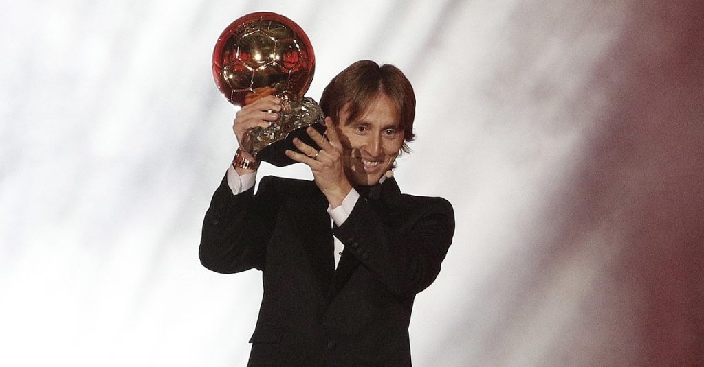 Bola de Ouro Luka Modric