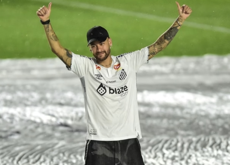 neymar salario santos