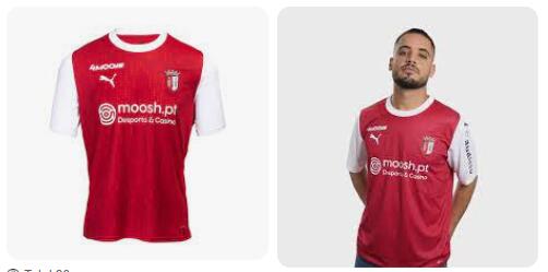 Camisola Braga primeira 24 25