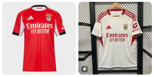 camisola Benfica 25/26 design