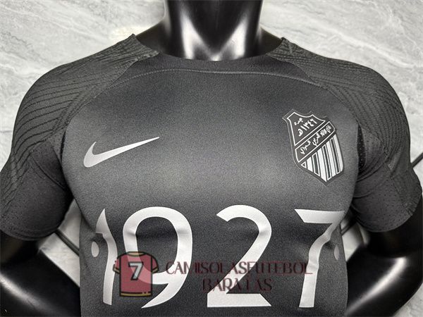 al ittihad camisola edicao especial versao do jogador preta branca 1927 edicao aniversario 2025-2026 - Image 2