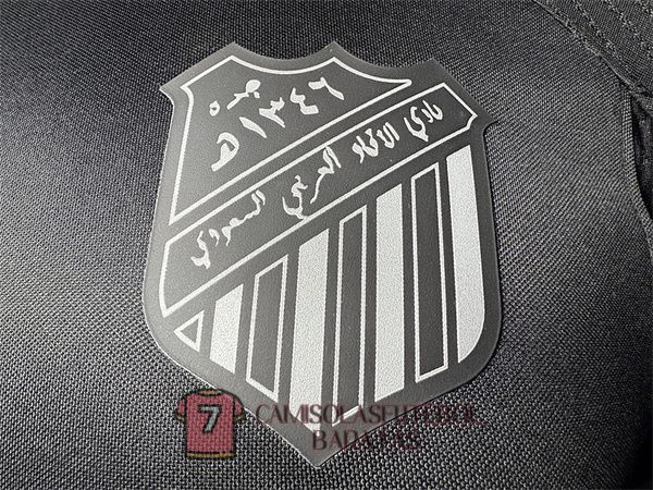 al ittihad camisola edicao especial versao do jogador preta branca 1927 edicao aniversario 2025-2026 - Image 4