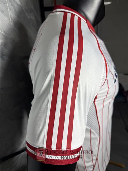 arsenal camisola edicao especial versao do jogador branca vermelho basebal 2025-2026 - Image 5