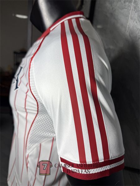 arsenal camisola edicao especial versao do jogador branca vermelho basebal 2025-2026 - Image 6