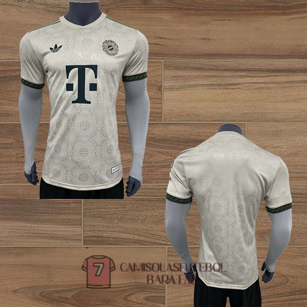bayern munique camisola edicao especial versao do jogador branca verde oktoberfest 2025-2026