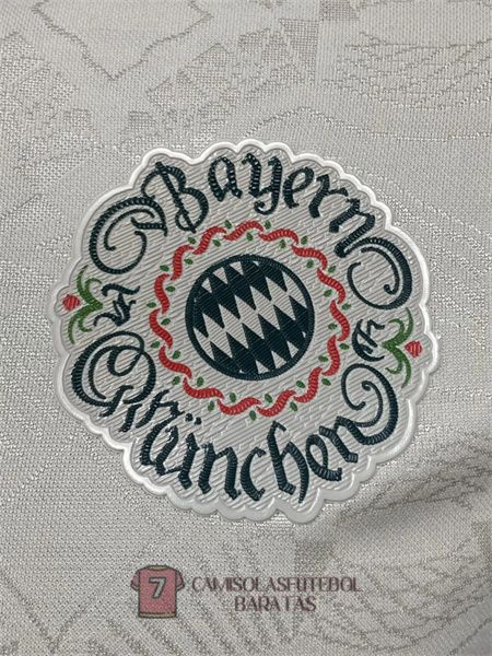 bayern munique camisola edicao especial versao do jogador branca verde oktoberfest 2025-2026 - Image 2