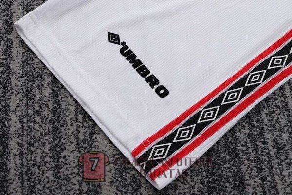 camisola manchester united retro crianca equipamento manga comprida primeira 1998-1999 - Image 2