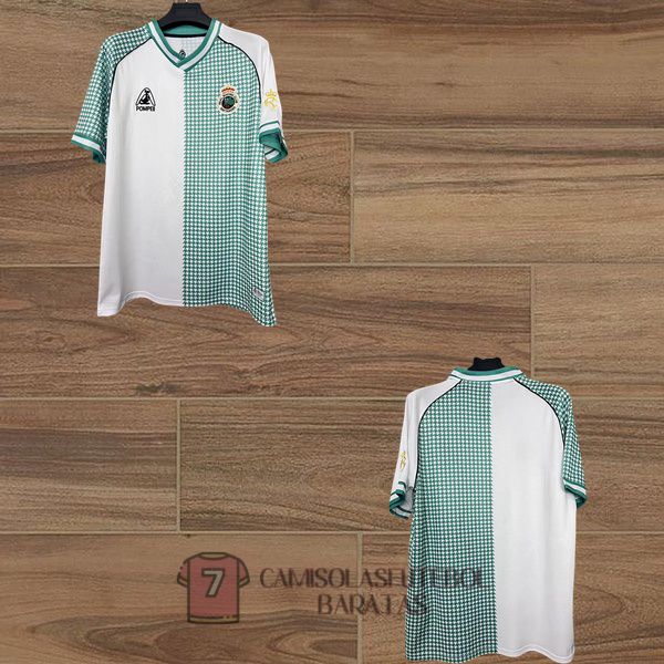 racing de santander camisola edicao especial branca verde 113 edicao aniversario 2025-2026