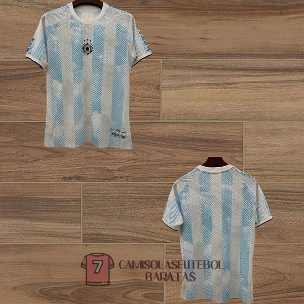argentina camisola edicao especial versao do jogador azul branca 3 estrela 2026-2027