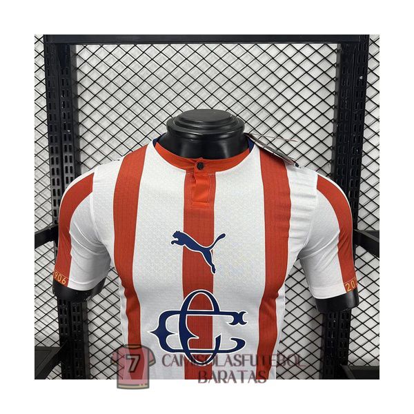 chivas camisola edicao especial versao do jogador 120 edicao aniversario branca vermelho 2026-2027 - Image 2